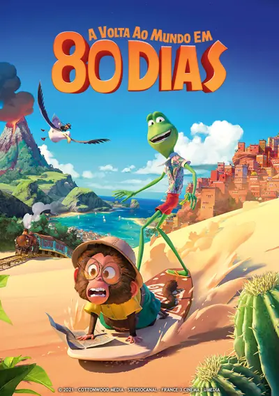 Capa A Volta Ao Mundo Em 80 Dias (VP)
