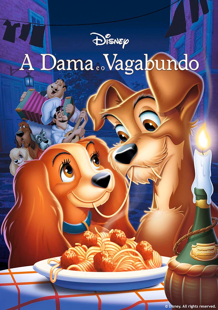 Capa A Dama e o Vagabundo (VP)