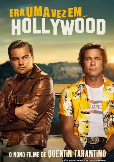Capa Era Uma Vez em... Hollywood