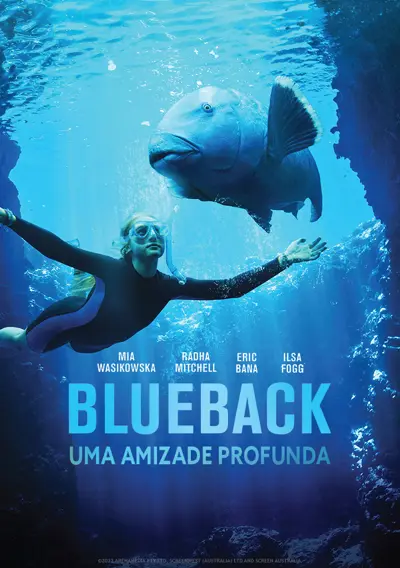 Capa Blueback: Uma Amizade Profunda