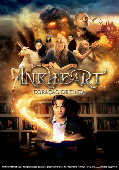 Capa Inkheart - Coração de Tinta