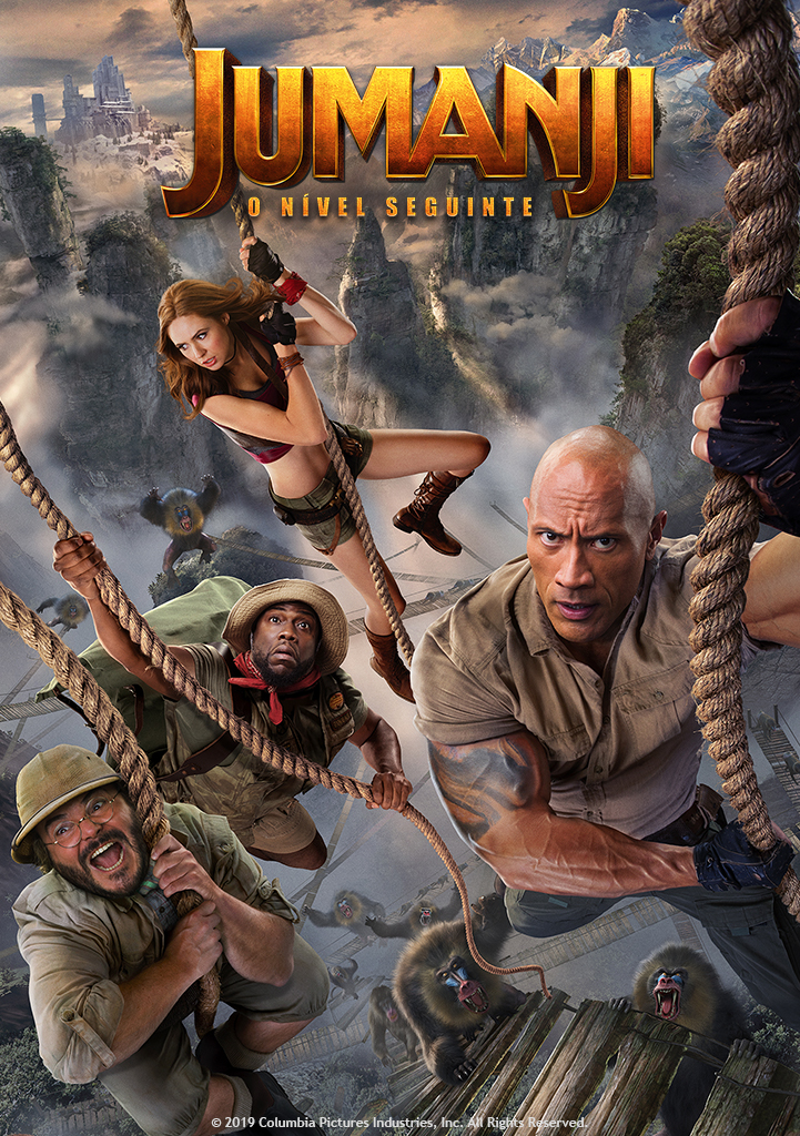 Capa Jumanji: O Nível Seguinte