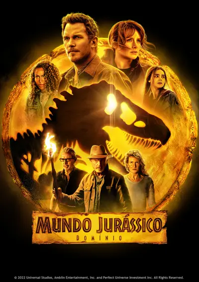 Capa Mundo Jurássico: Domínio