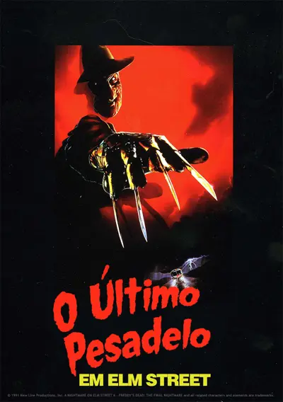 Capa O Último Pesadelo em Elm Street