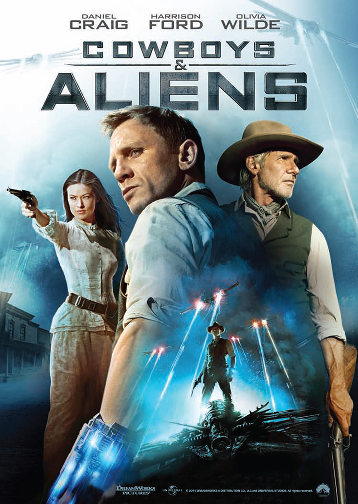 Capa Cowboys e Aliens