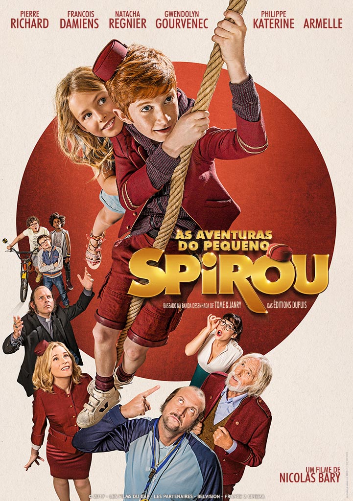 Capa As Aventuras Do Pequeno Spirou (VO)