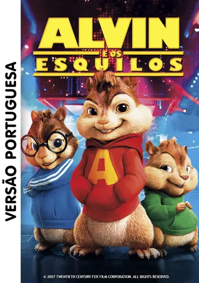 Capa Alvin e os Esquilos (VO)