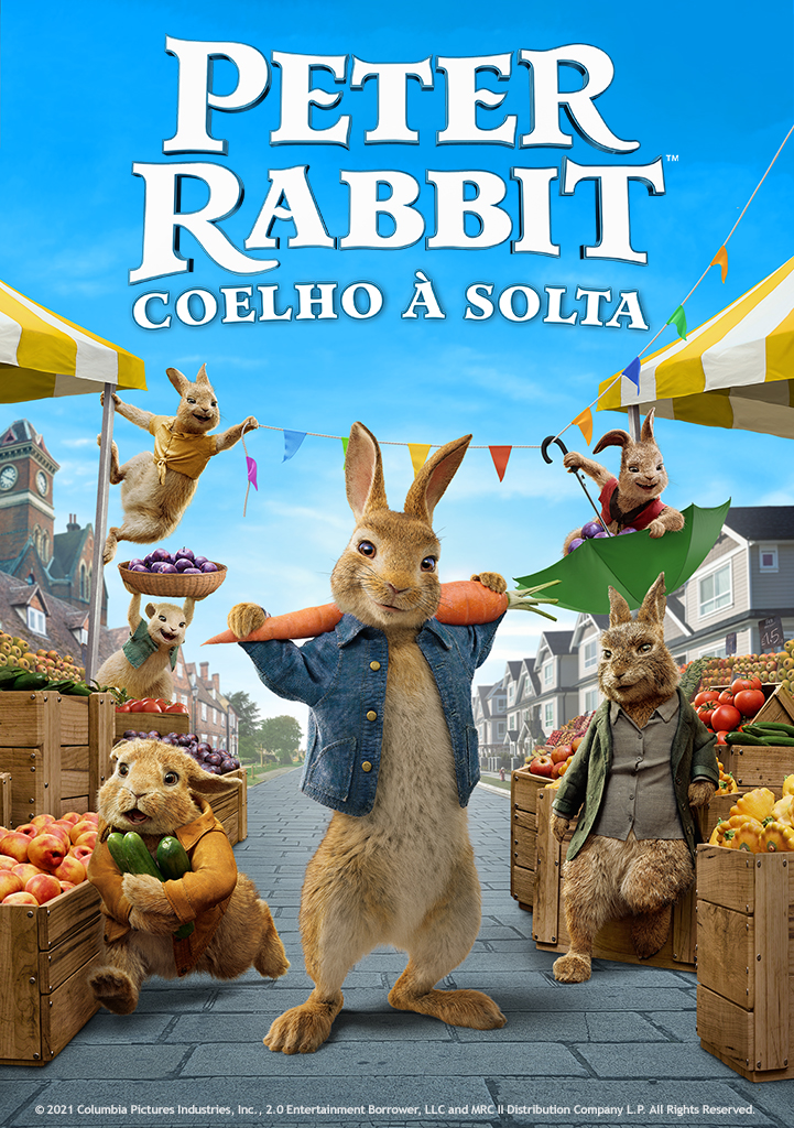 Capa Peter Rabbit: Coelho À Solta