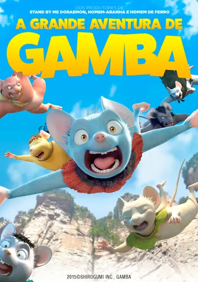 Capa A Grande Aventura De Gamba (VP)