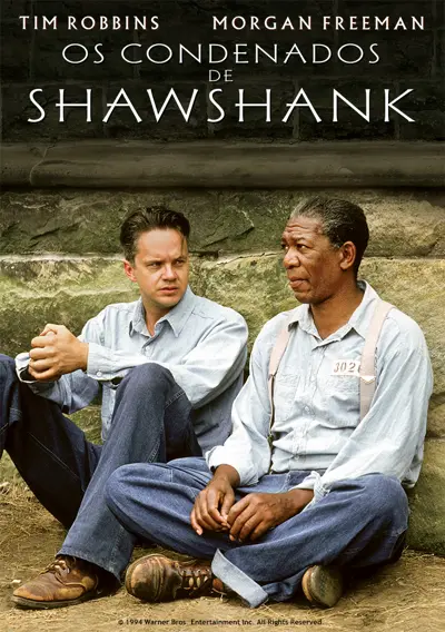 Capa Os Condenados de Shawshank