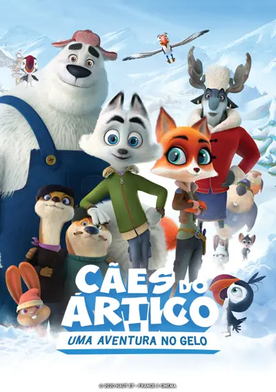 Capa Cães Do Ártico - Uma Aventura No Gelo (VP)