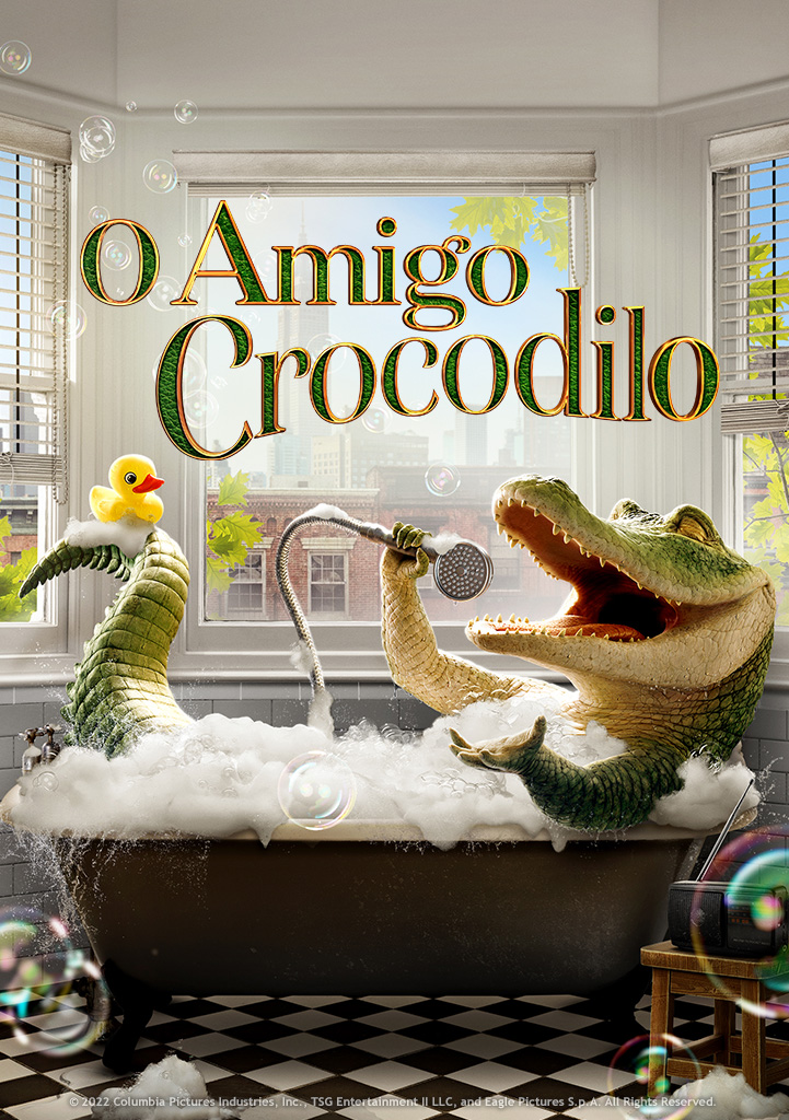 Capa O Amigo Crocodilo (VO)