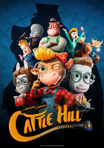 Capa Uma Aventura No Expresso Cattle Hill (VP)