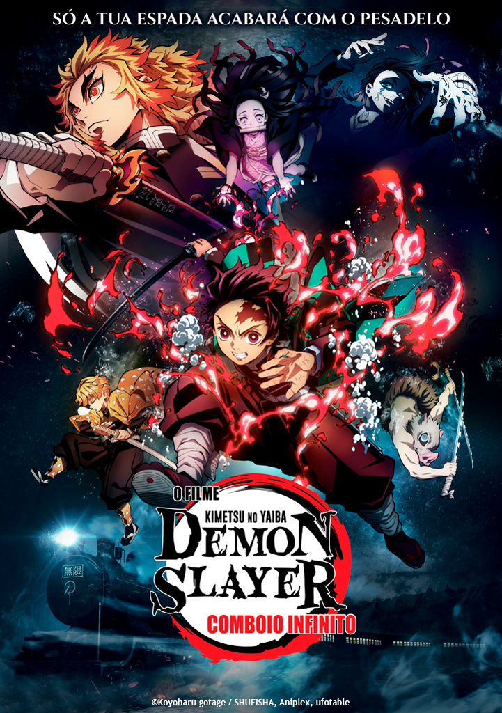 Capa Demon Slayer - Kimetsu No Yaiba - O Filme: Comboio Infinito (VO)