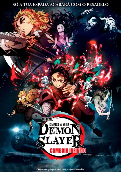 Capa Demon Slayer - Kimetsu No Yaiba - O Filme: Comboio Infinito (VO)