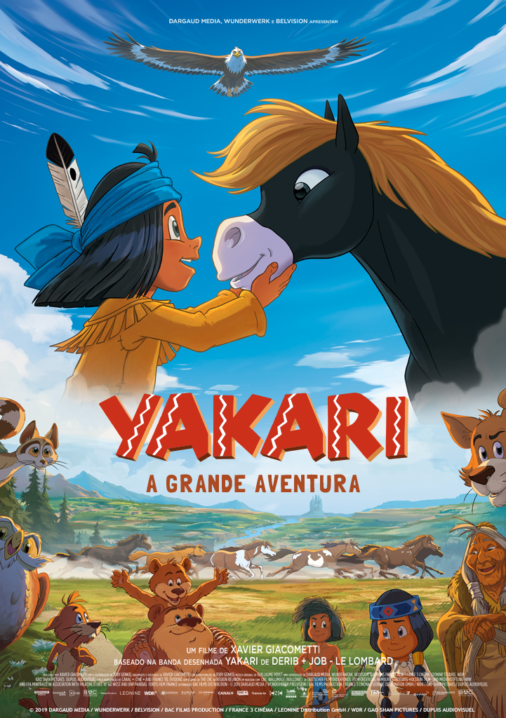 Capa Yakari - A Grande Aventura (VP)
