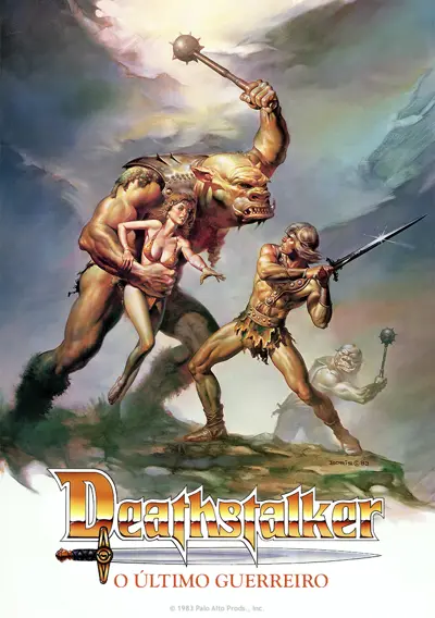 Capa Deathstalker – O Último Guerreiro