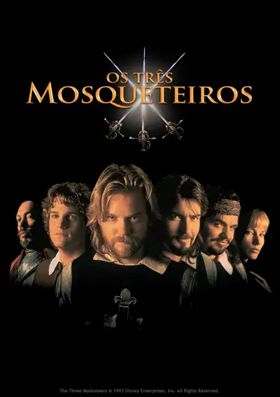 Capa Os Três Mosqueteiros (1993)