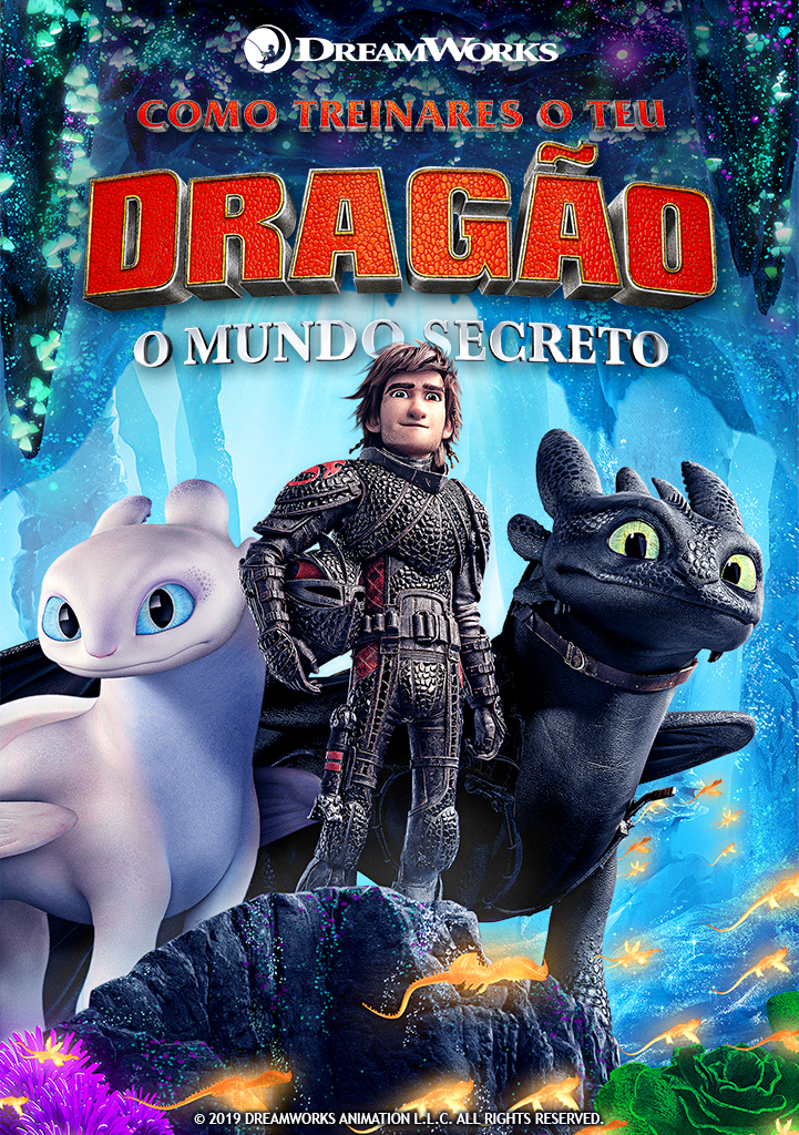 Capa Como Treinares O Teu Dragão: O Mundo Secreto (VO)