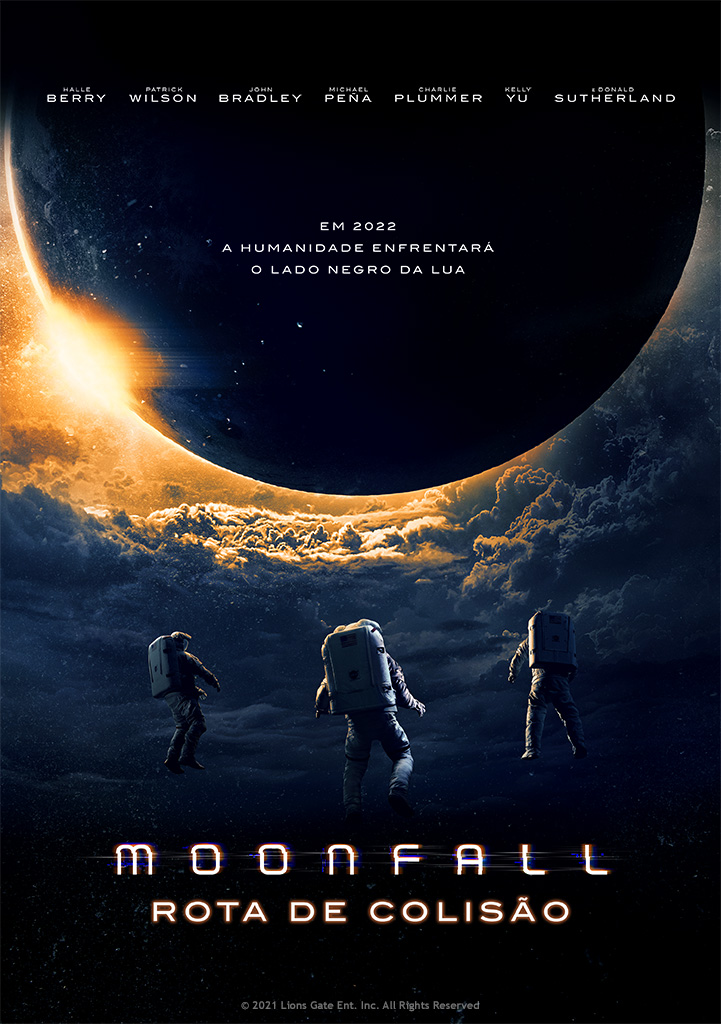 Capa Moonfall - Rota de Colisão