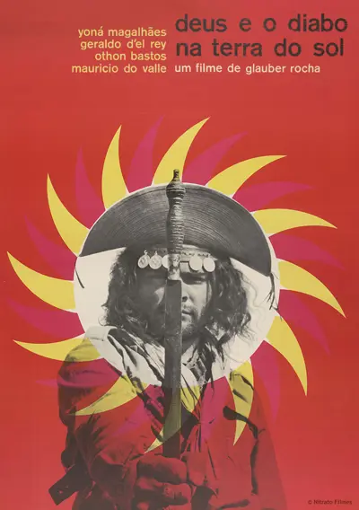 Capa Deus e o Diabo na Terra do Sol