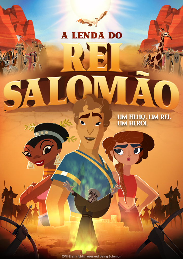 Capa A Lenda Do Rei Salomão (VP)