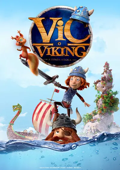 Capa Vic o Viking: A Espada Mágica (VP)