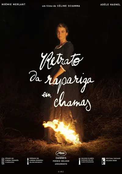 Capa Retrato da Rapariga em Chamas