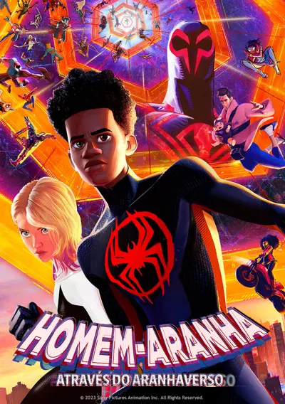 Capa Homem-Aranha: Através do Aranhaverso (VO)