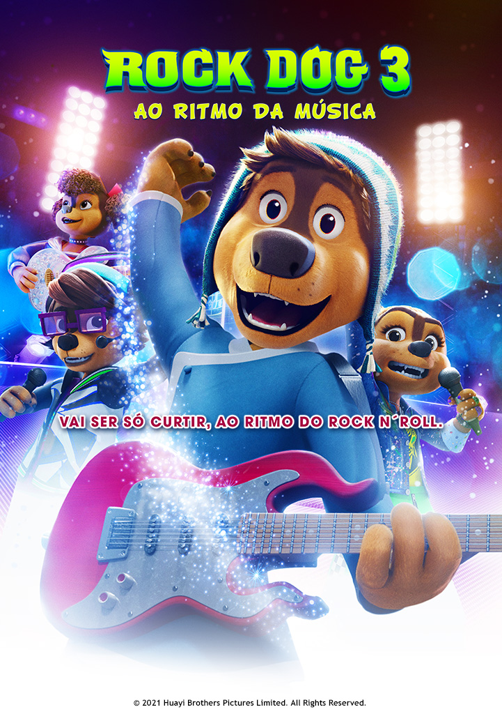 Capa Rock Dog 3 - Ao Ritmo Da Música (VP)