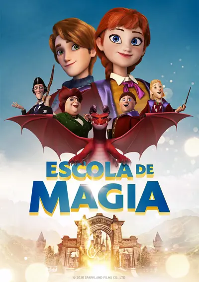 Capa Escola De Magia (VO)