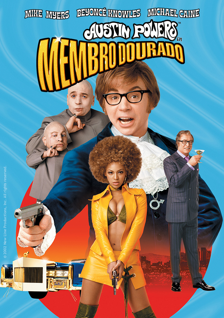 Capa Austin Powers Em Membro Dourado