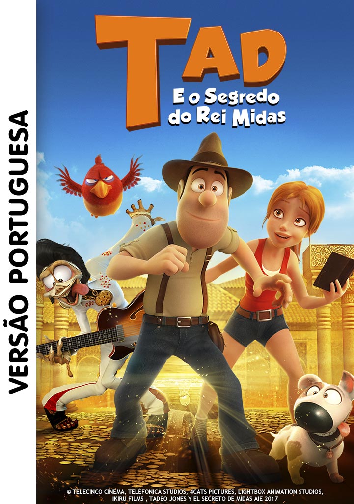 Capa Tad e o Segredo do Rei Midas (VP)