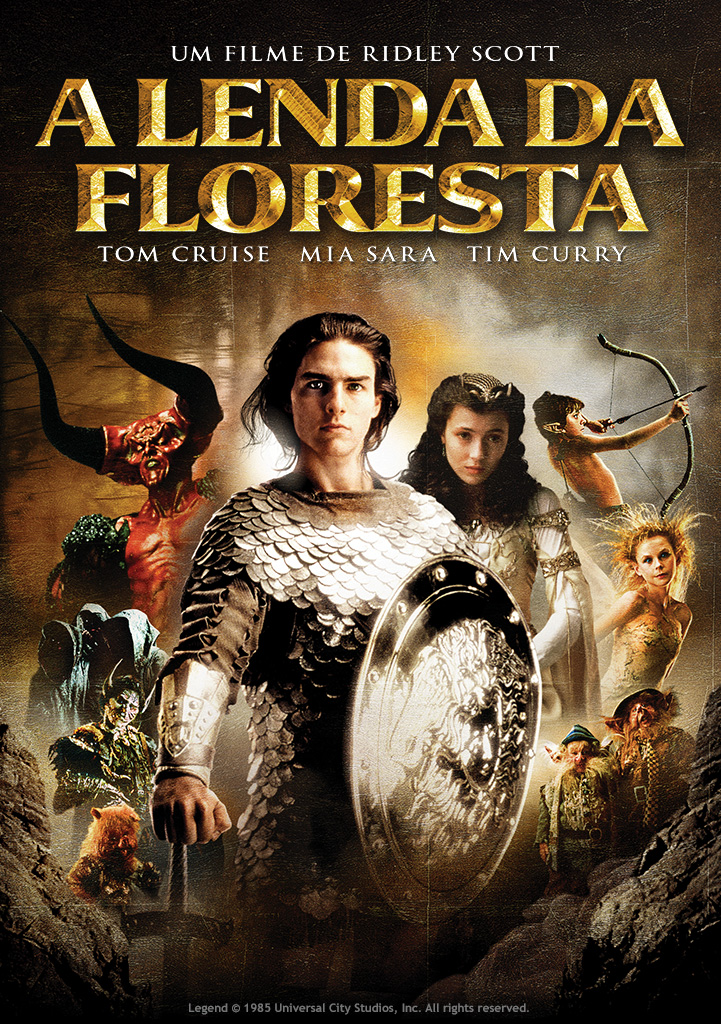 Capa A Lenda da Floresta (1985)