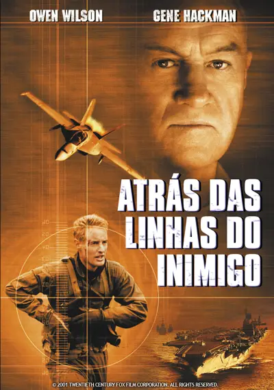 Capa Atrás das Linhas do Inimigo