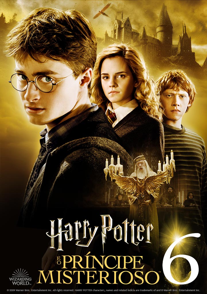 Capa Harry Potter e o Príncipe Misterioso