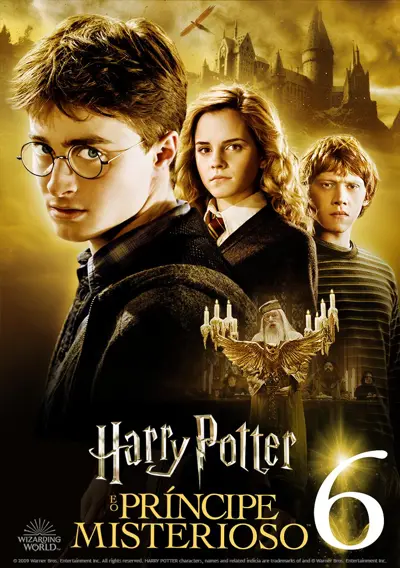 Capa Harry Potter e o Príncipe Misterioso