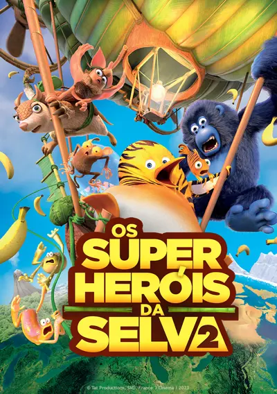 Capa Os Super-Heróis Da Selva 2 (VP)