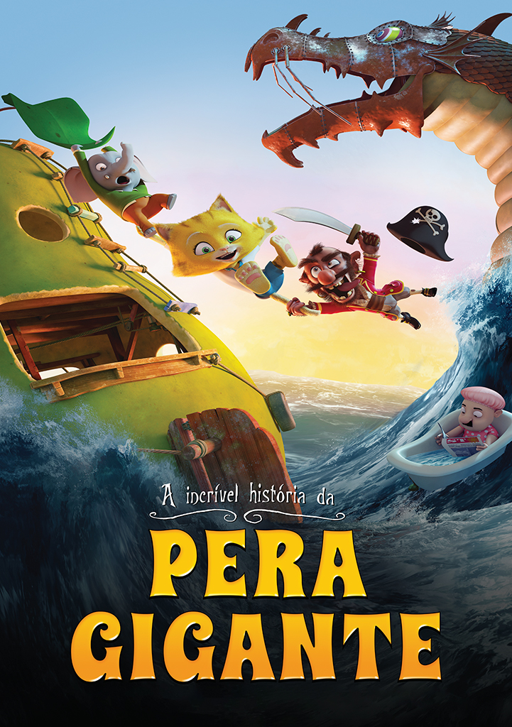 Capa A Incrível História Da Pêra Gigante (VP)
