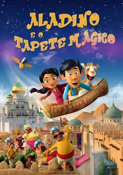 Capa Aladino e o Tapete Mágico (VP)