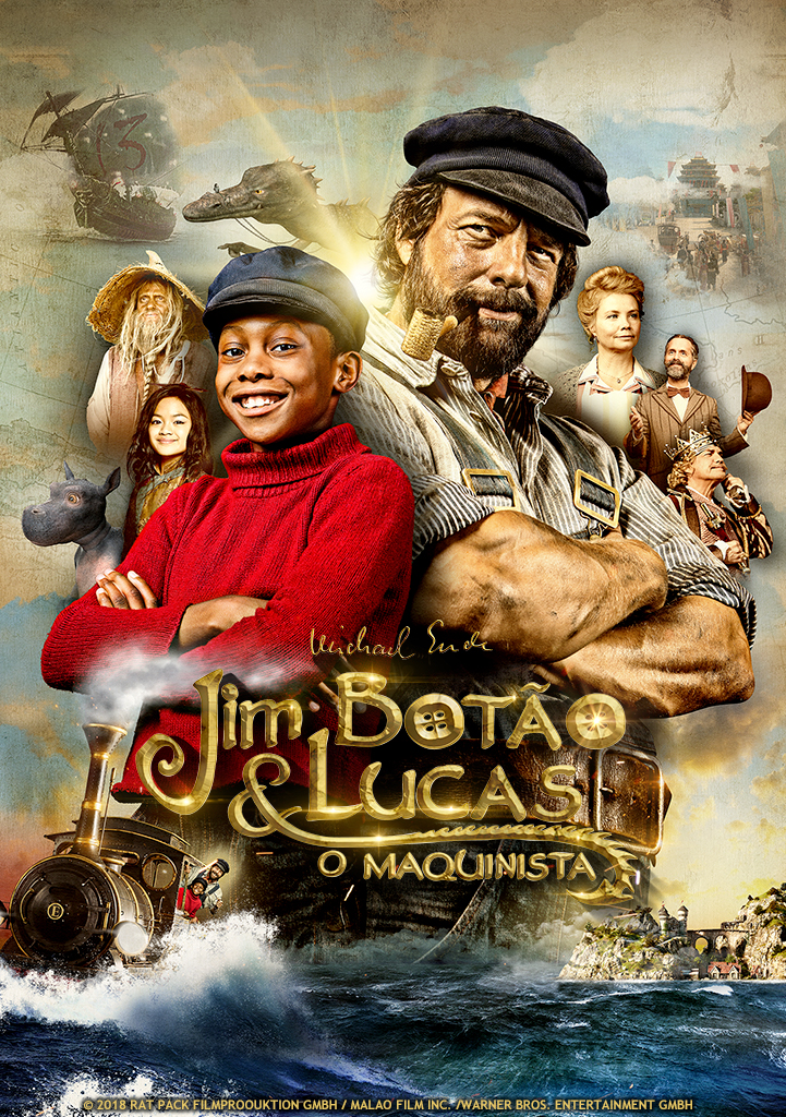 Capa Jim Botão E Lucas, O Maquinista (VO)