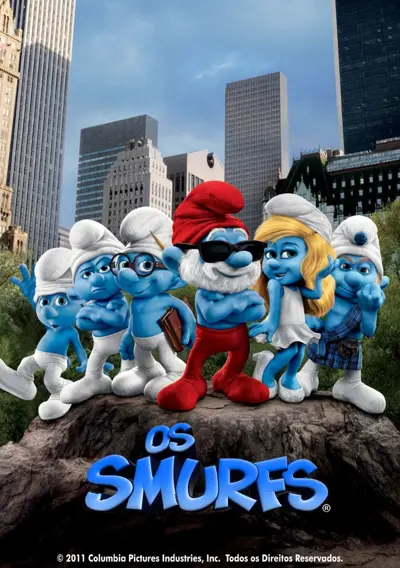 Capa Os Smurfs (VO)