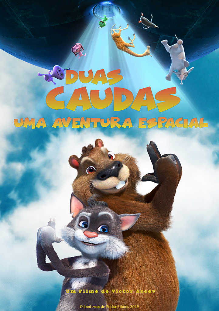 Capa Duas Caudas, Uma Aventura Espacial (VP)