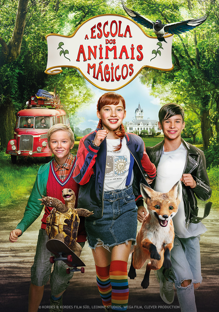 Capa A Escola Dos Animais Mágicos