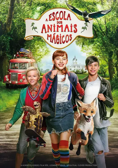 Capa A Escola Dos Animais Mágicos
