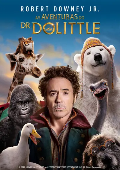 Capa As Aventuras do Dr. Dolittle (VO)