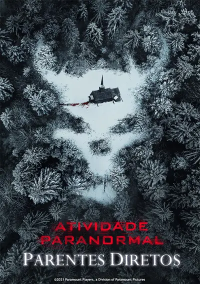 Capa Atividade Paranormal - Parentes Diretos