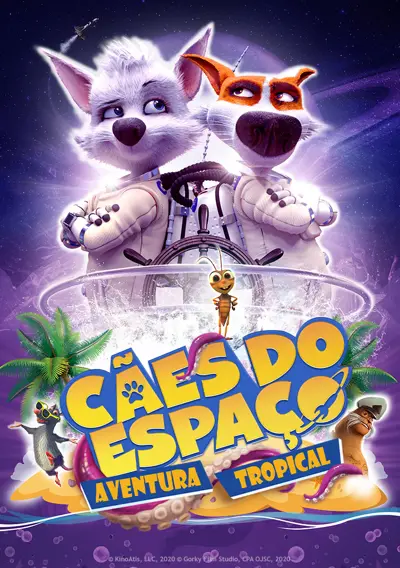Capa Cães do Espaço: Aventura Tropical (VP)
