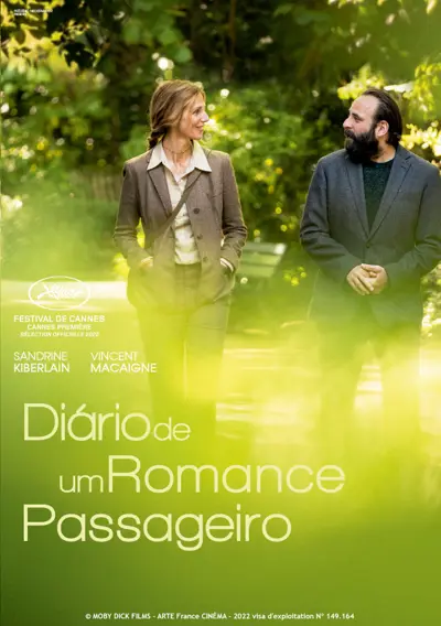 Capa Diário de Um Romance Passageiro