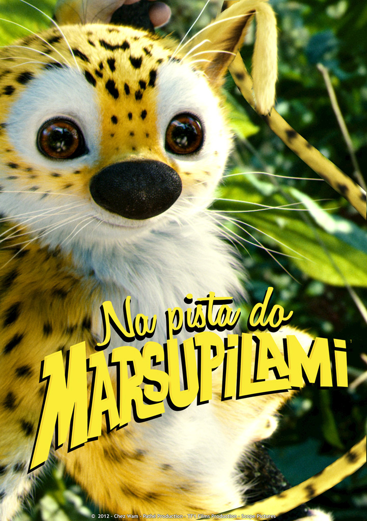 Capa Na Pista do Marsupilami (VP)